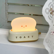Charming toaster night lamp – Versatile portable lamp with rechargeable battery