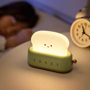 Charming toaster night lamp – Versatile portable lamp with rechargeable battery