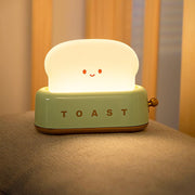 Charming toaster night lamp – Versatile portable lamp with rechargeable battery