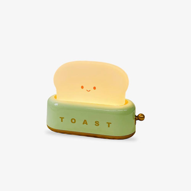 Charming toaster night lamp – Versatile portable lamp with rechargeable battery