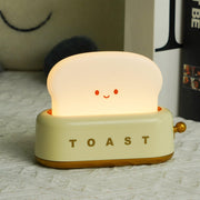 Charming toaster night lamp – Versatile portable lamp with rechargeable battery