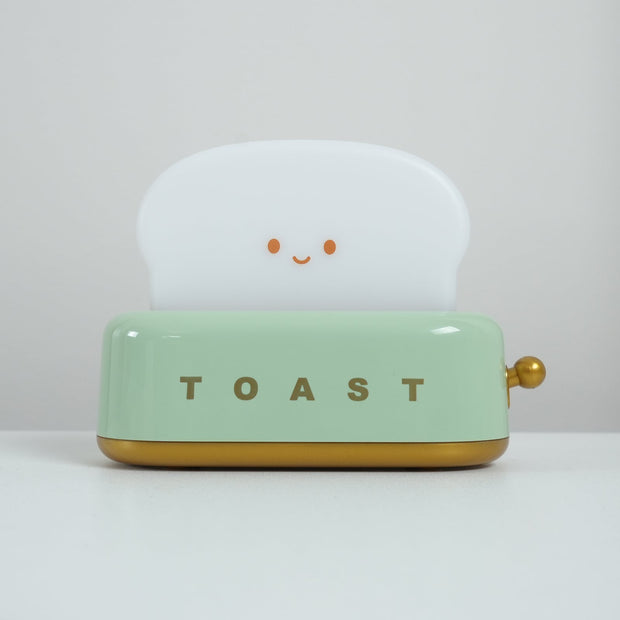 Charming toaster night lamp – Versatile portable lamp with rechargeable battery