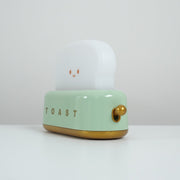 Charming toaster night lamp – Versatile portable lamp with rechargeable battery