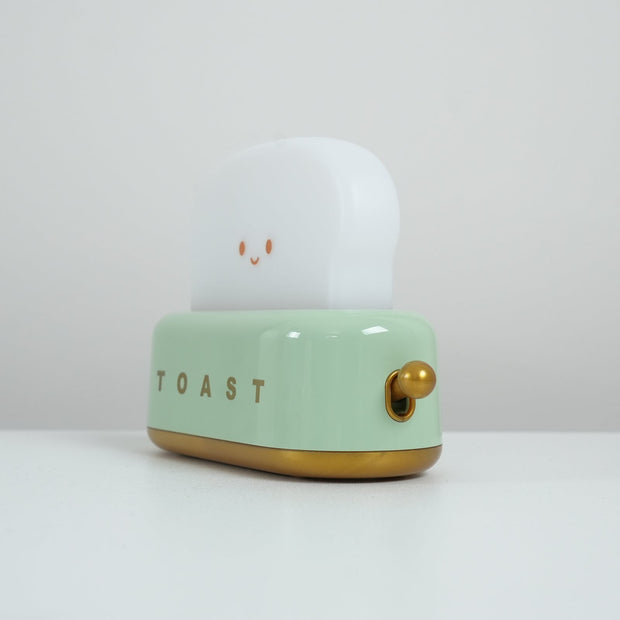 Charming toaster night lamp – Versatile portable lamp with rechargeable battery
