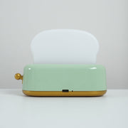Charming toaster night lamp – Versatile portable lamp with rechargeable battery
