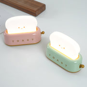 Charming toaster night lamp – Versatile portable lamp with rechargeable battery