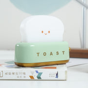 Charming toaster night lamp – Versatile portable lamp with rechargeable battery