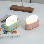 Charming toaster night lamp – Versatile portable lamp with rechargeable battery