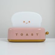 Charming toaster night lamp – Versatile portable lamp with rechargeable battery