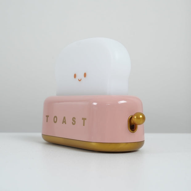 Charming toaster night lamp – Versatile portable lamp with rechargeable battery