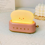 Charming toaster night lamp – Versatile portable lamp with rechargeable battery