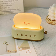 Charming toaster night lamp – Versatile portable lamp with rechargeable battery