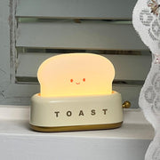 Charming toaster night lamp – Versatile portable lamp with rechargeable battery