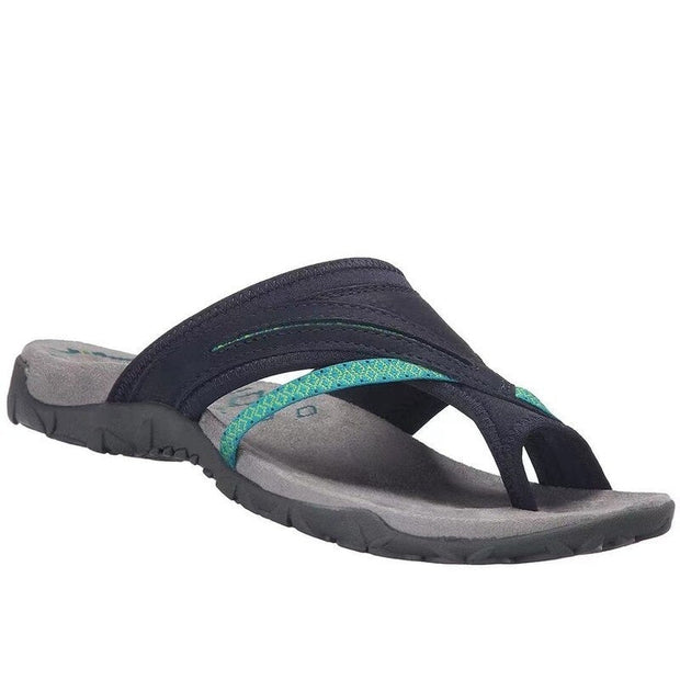 Comfortable Orthopedic Flip-Flops for Women with Arch Support - Nanofoam Sole, Ideal for Summer