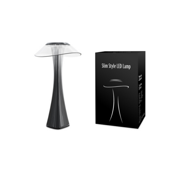 Sophisticated crystal table lamp – Elegant LED lighting with adjustable brightness