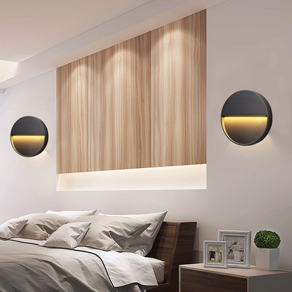 Applique murale LED étanche élégante pour escaliers - Lampe d'extérieur en aluminium au design moderne et à la sécurité améliorée