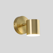 Elegant Nordic copper LED wall lamp – Contemporary style in iron and copper for a warm atmosphere
