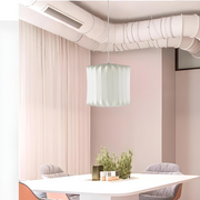 Nordic wood and steel pendant light – Embrace modern natural elegance for your chic space