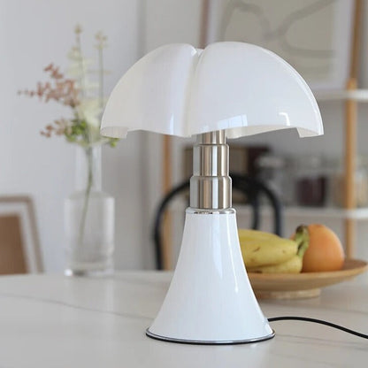Lampe de table LED élégante inspirée des fleurs – Éclairage ajustable et stylé