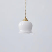 Élégante suspension Talblume – Superbe design floral en laiton et résine