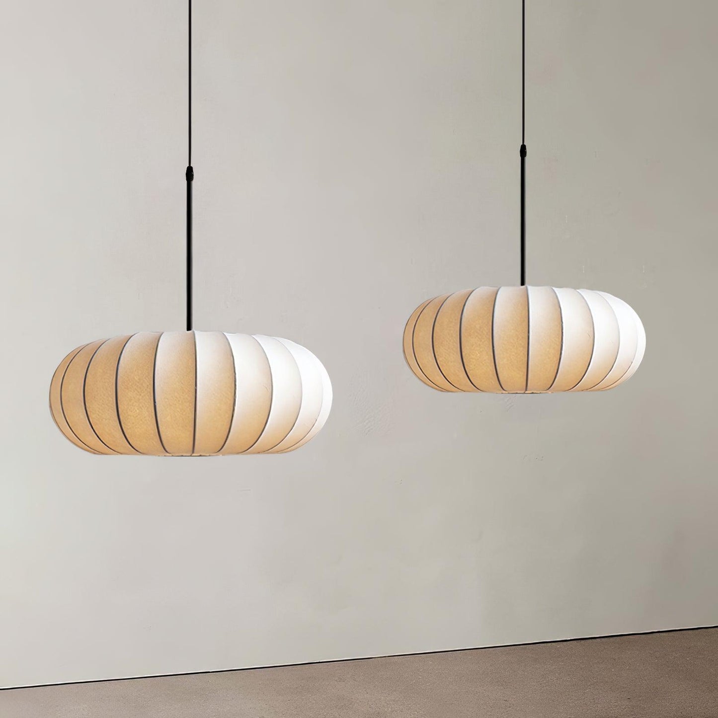 Éblouissante Suspension Wabi-Sabi Verona – Élégante Métallique Minimaliste & Artisanat en Soie Luxueuse