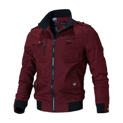 Veste Homme Bomber Élégante et Légère - Blouson d'Été Confortable en Tissu Respirant