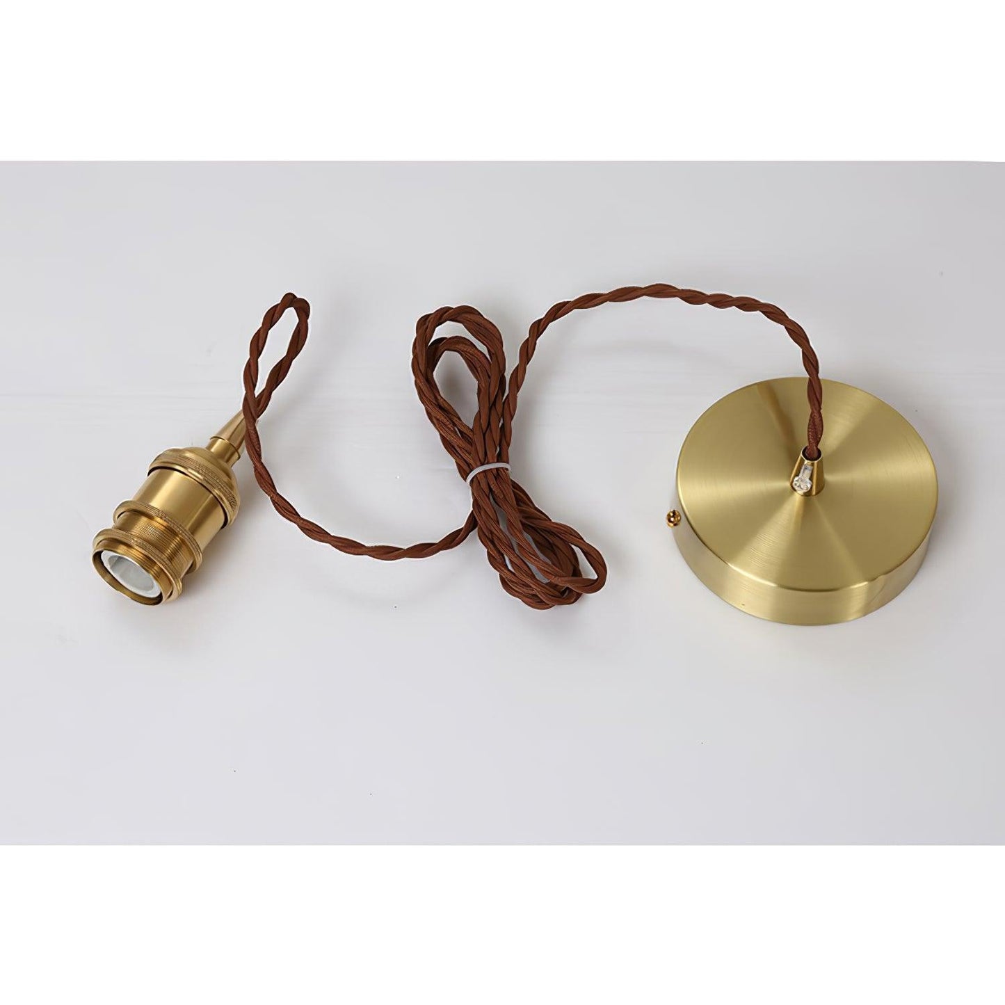 Suspension en verre brun vintage chic – Élevez votre espace avec une élégance intemporelle