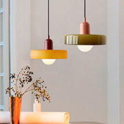 Elegant Bauhaus Glass Pendant - Where Modern Function Meets Sleek Minimalism