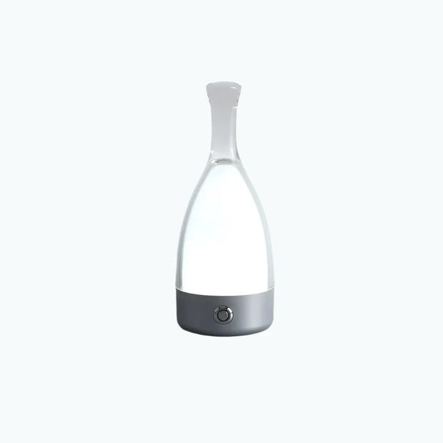 Charming Wine Bottle Shaped LED Night Light – Rechargeable Decorative Lamp with Adjustable Soft Glow