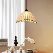 Elegant Wood and Fabric Pendant – Perfect Harmony of Style and Comfort