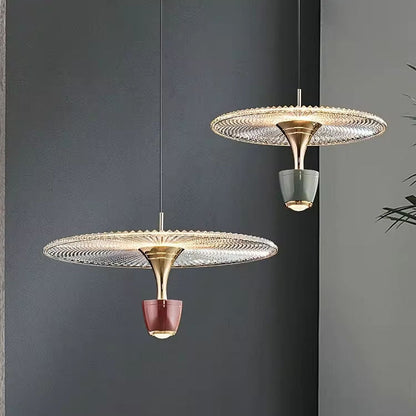 Lustre Circulaire LED Élégant – Éclairage Chic et Contemporain pour Votre Salon et Votre Cuisine
