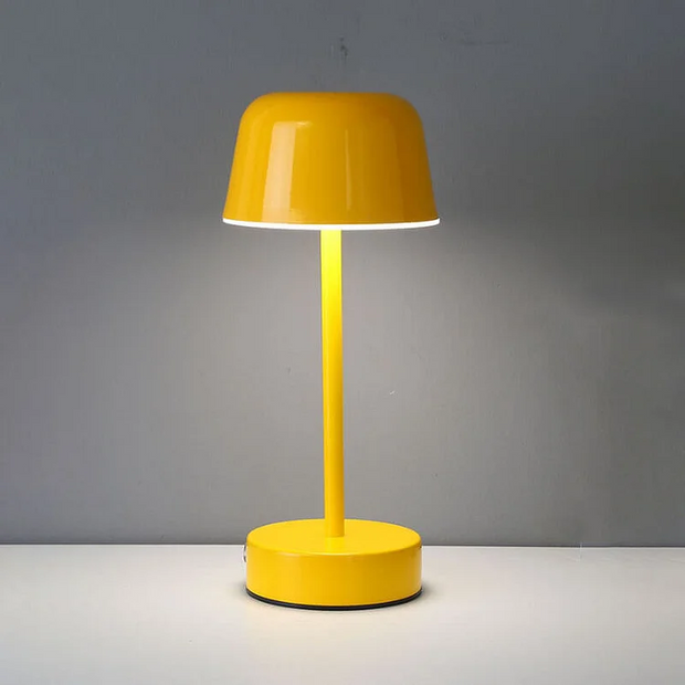 Elevate your space with the Prisma Pulse Flare table lamp - A stylish rechargeable lamp with customizable brightness
