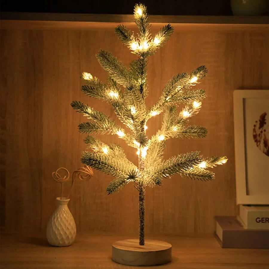 Arbre de Noël LED TwinklingTree Enchanteur – Créez une Atmosphère Magique de Fêtes avec des Lumières Éblouissantes !