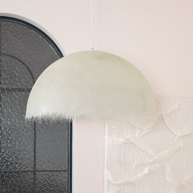 Contemporary pendant lamp ZNTS – Elegant LED lighting in resin and metal