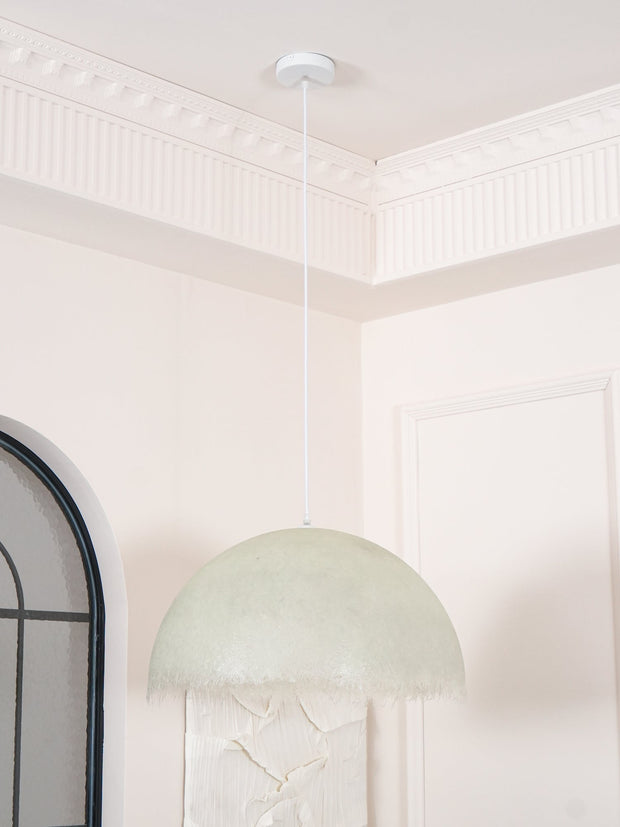 Contemporary pendant lamp ZNTS – Elegant LED lighting in resin and metal