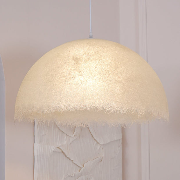 Contemporary pendant lamp ZNTS – Elegant LED lighting in resin and metal