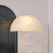 Contemporary pendant lamp ZNTS – Elegant LED lighting in resin and metal
