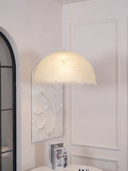 Contemporary pendant lamp ZNTS – Elegant LED lighting in resin and metal