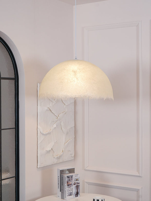 Contemporary pendant lamp ZNTS – Elegant LED lighting in resin and metal
