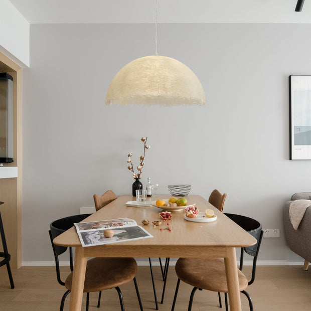Contemporary pendant lamp ZNTS – Elegant LED lighting in resin and metal
