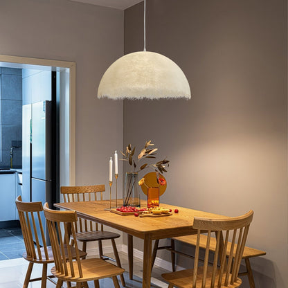 Applique suspendue contemporaine ZNTS – Éclairage LED en résine et métal élégant
