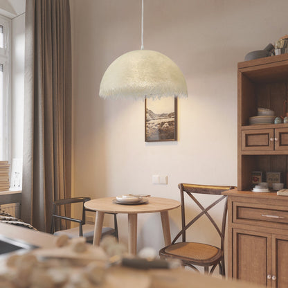 Applique suspendue contemporaine ZNTS – Éclairage LED en résine et métal élégant