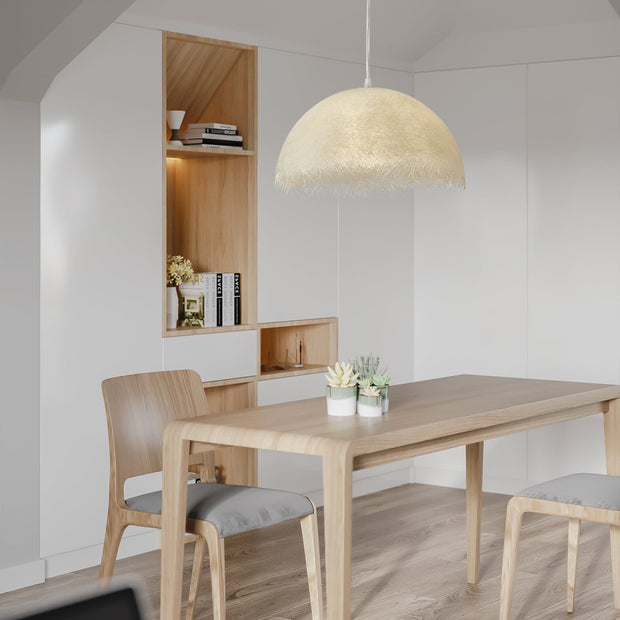 Contemporary pendant lamp ZNTS – Elegant LED lighting in resin and metal