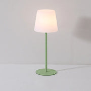 Portable wireless LED table lamp with multicolor ambient lighting - 16 vibrant color options