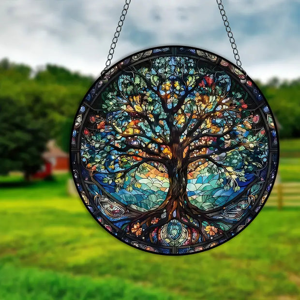 Enchanted Sun Catcher - Handmade Crystal Light Sensor for a Dreamy Atmosphere