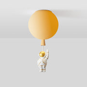 Dazzling Astronaut Moon LED Pendant Light – A One-of-a-Kind Space-Inspired Ceiling Light