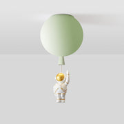 Dazzling Astronaut Moon LED Pendant Light – A One-of-a-Kind Space-Inspired Ceiling Light