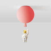 Dazzling Astronaut Moon LED Pendant Light – A One-of-a-Kind Space-Inspired Ceiling Light