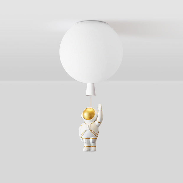 Dazzling Astronaut Moon LED Pendant Light – A One-of-a-Kind Space-Inspired Ceiling Light