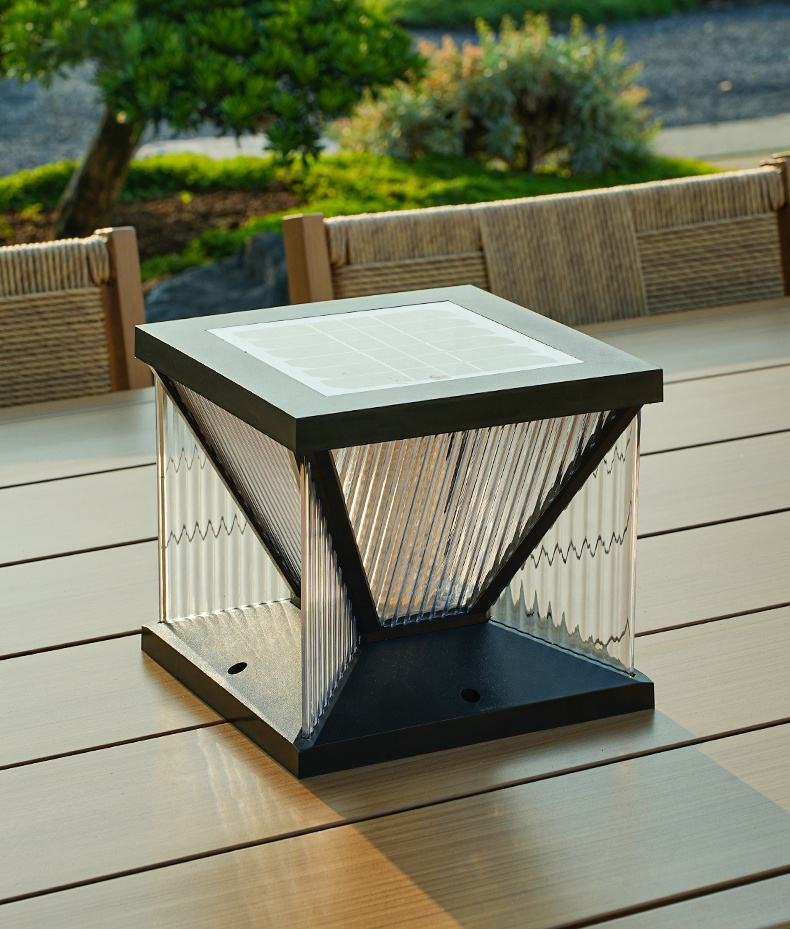 Lanterne de jardin solaire charmante – Lampe LED écologique pour une ambiance extérieure magique
